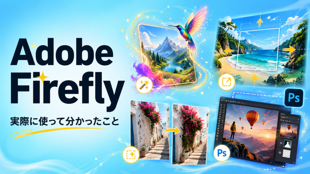 ChatGPTで生成したAdobe Fireflyの記事アイキャッチ